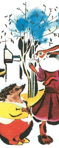 The hare and the hedgehog